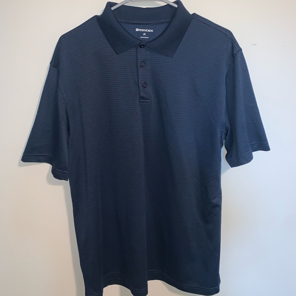 Navy blue men’s polo